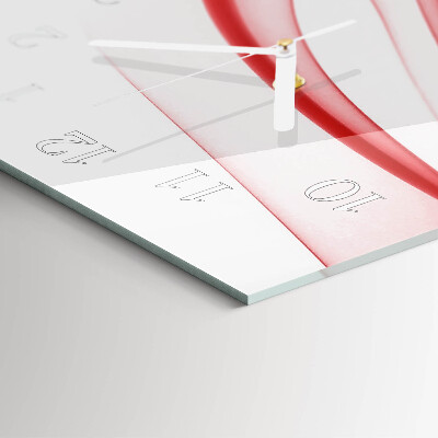 Vertical wall clock Abstract Lines
