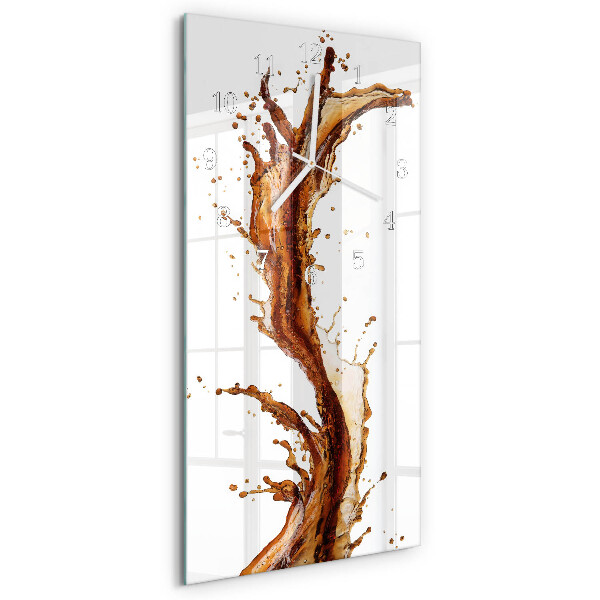 Vertical wall clock Water