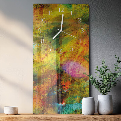 Vertical wall clock Chaos