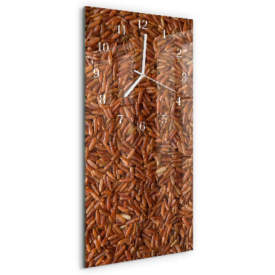 Vertical wall clock Rice
