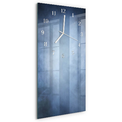 Vertical wall clock Smoke
