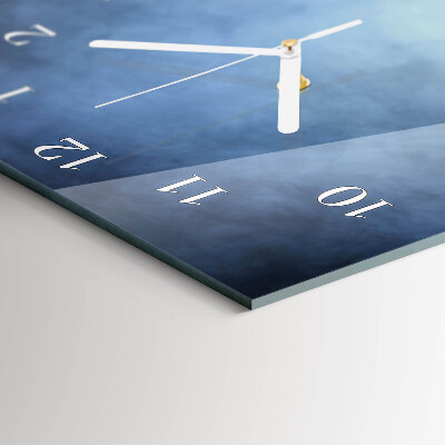 Vertical wall clock Smoke