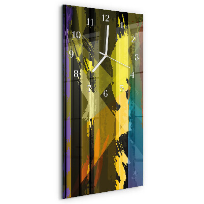 Vertical wall clock Piece