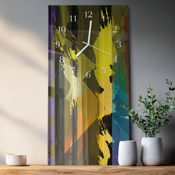 Vertical wall clock Piece