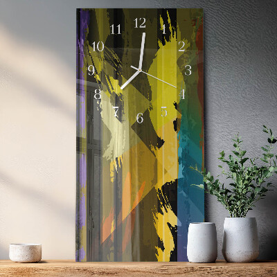 Vertical wall clock Piece