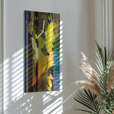 Vertical wall clock Piece
