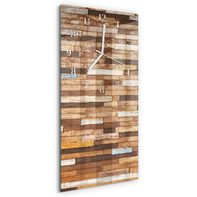 Vertical wall clock Building Blocks