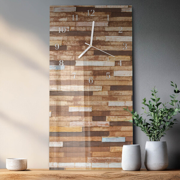 Vertical wall clock Building Blocks