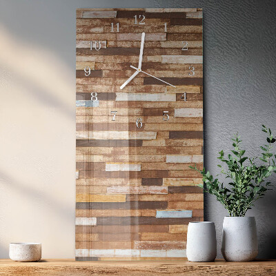 Vertical wall clock Building Blocks