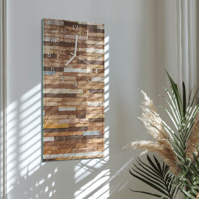 Vertical wall clock Building Blocks