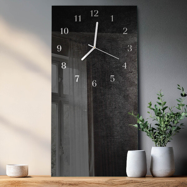 Vertical wall clock Plate
