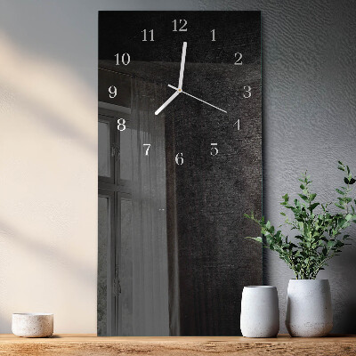 Vertical wall clock Plate
