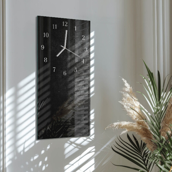 Vertical wall clock Plate