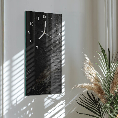 Vertical wall clock Plate