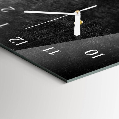 Vertical wall clock Plate