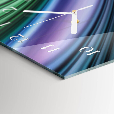 Vertical wall clock Abstract Lines