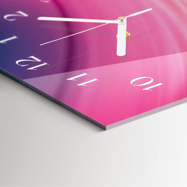 Vertical wall clock Abstract Lines