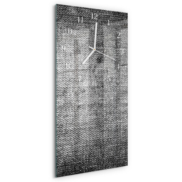 Vertical wall clock Material