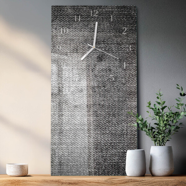 Vertical wall clock Material