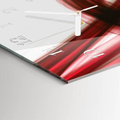 Vertical wall clock Abstract Lines