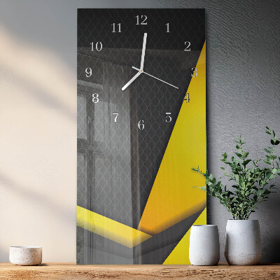 Vertical wall clock Abstraction