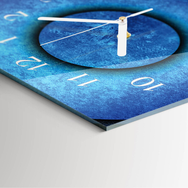 Vertical wall clock The Art of Circles