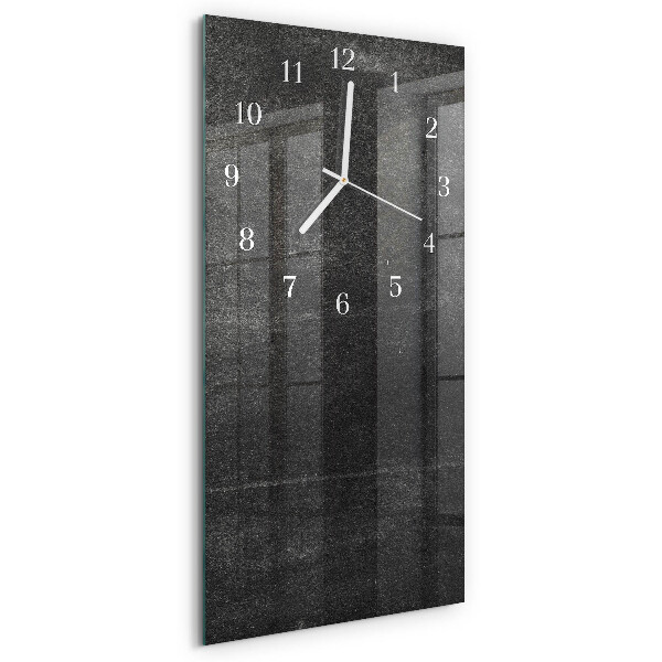 Vertical wall clock Graphite
