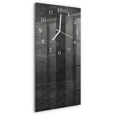 Vertical wall clock Graphite
