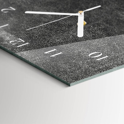 Vertical wall clock Graphite