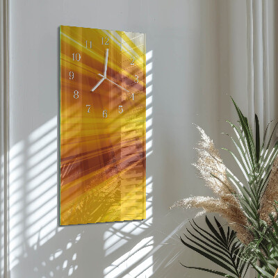 Vertical wall clock Stripes