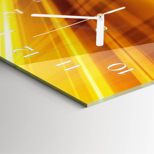 Vertical wall clock Stripes