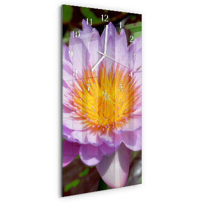Vertical wall clock Lily