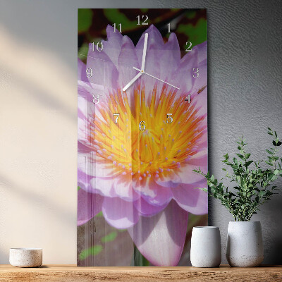 Vertical wall clock Lily
