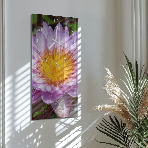 Vertical wall clock Lily