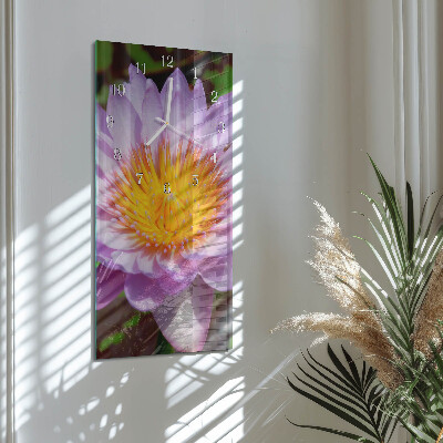 Vertical wall clock Lily