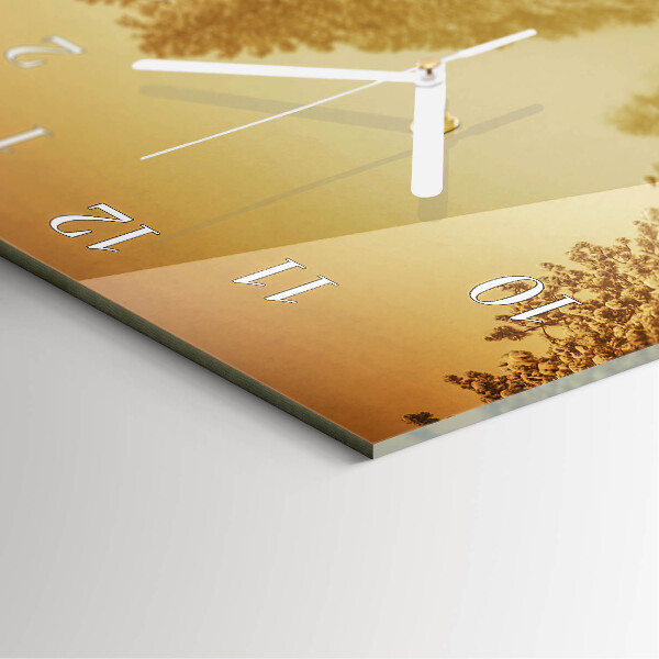 Vertical wall clock Away