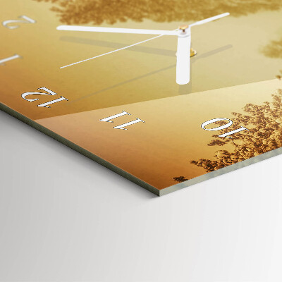 Vertical wall clock Away