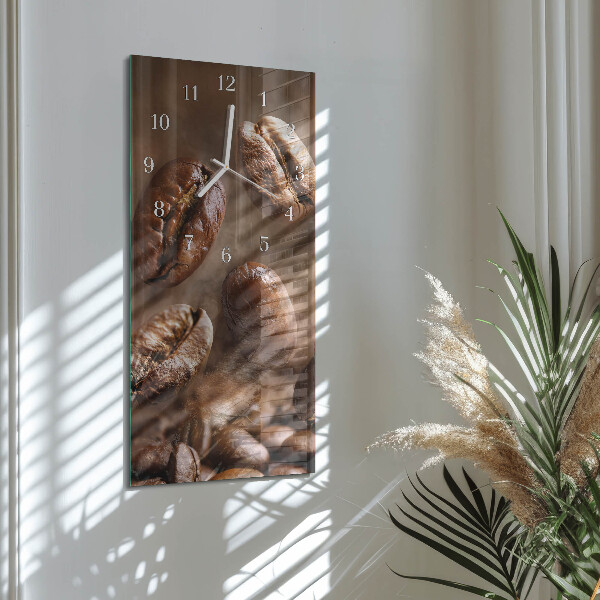 Vertical wall clock Beans