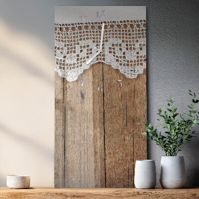 Vertical wall clock Table