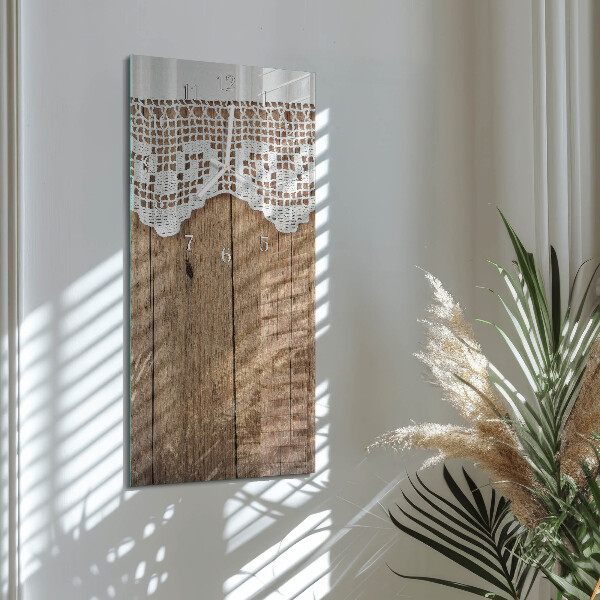 Vertical wall clock Table