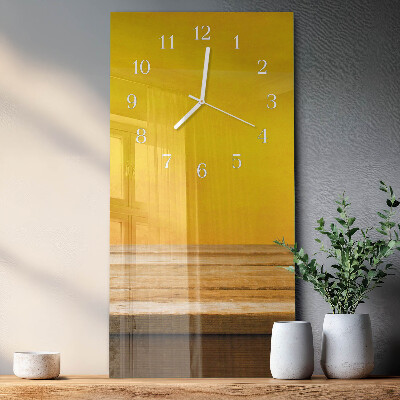 Vertical wall clock Table