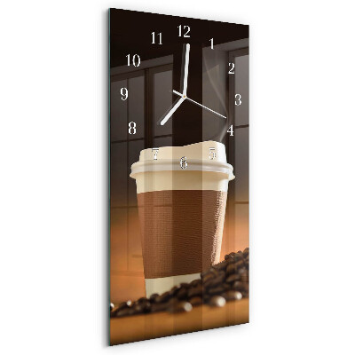 Vertical wall clock Mug