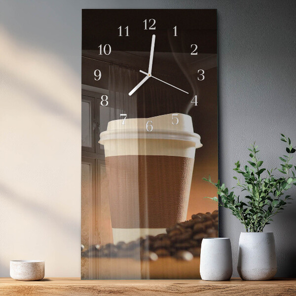 Vertical wall clock Mug