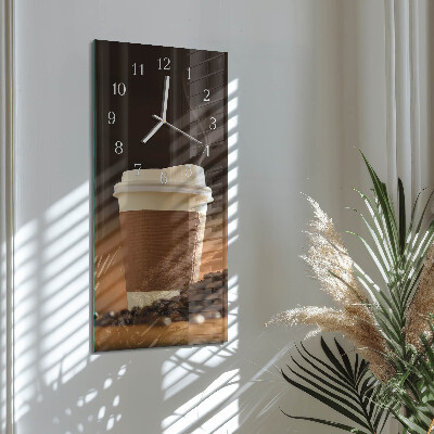 Vertical wall clock Mug