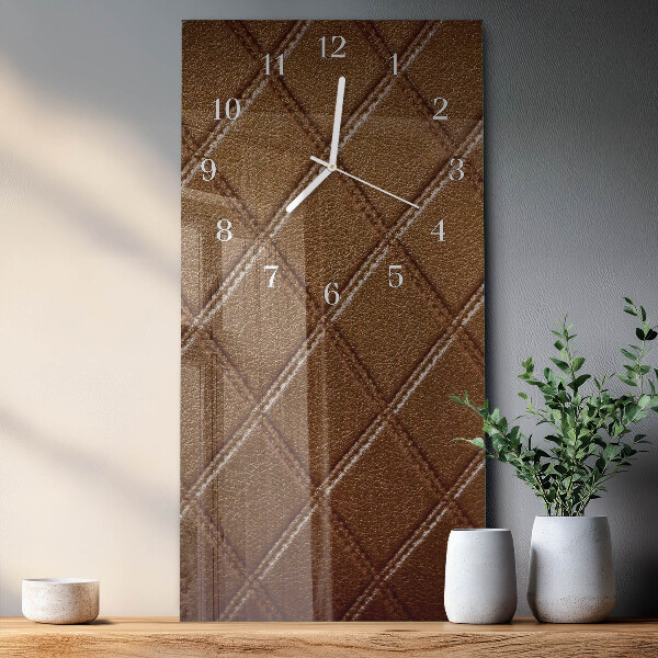Vertical wall clock Diamonds