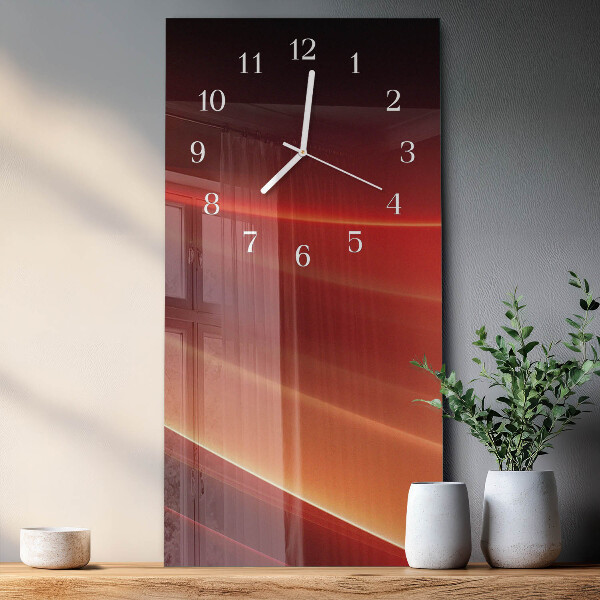 Vertical wall clock Abstraction