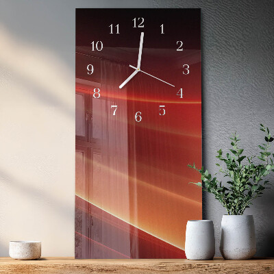 Vertical wall clock Abstraction