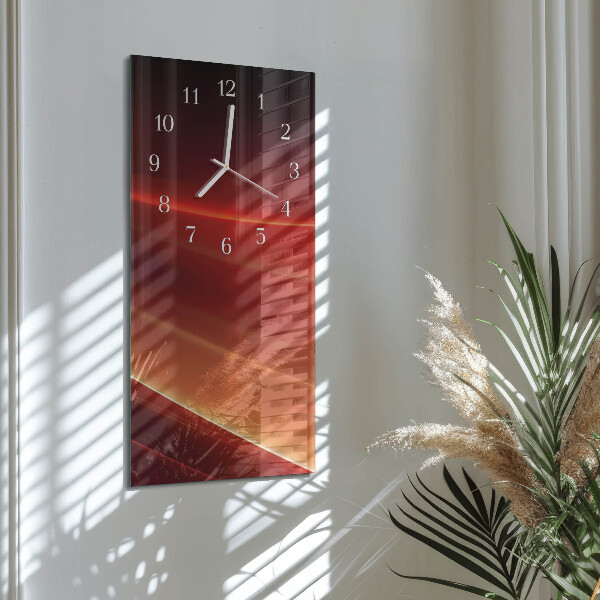 Vertical wall clock Abstraction