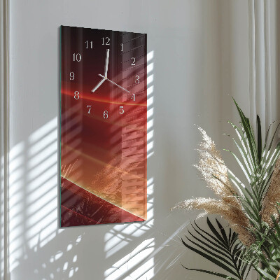 Vertical wall clock Abstraction
