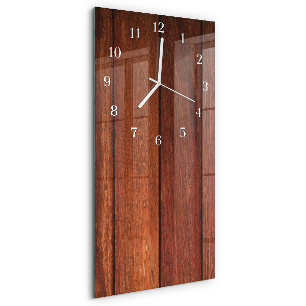 Vertical wall clock Wood